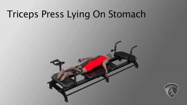 Triceps Press Lying On Stomach
