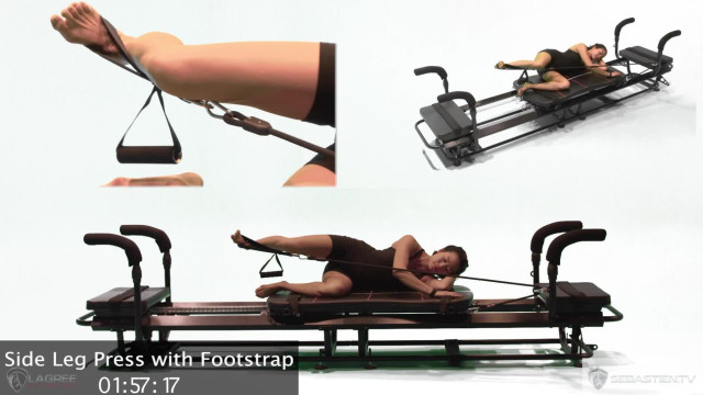 Side Leg Press with Footstrap